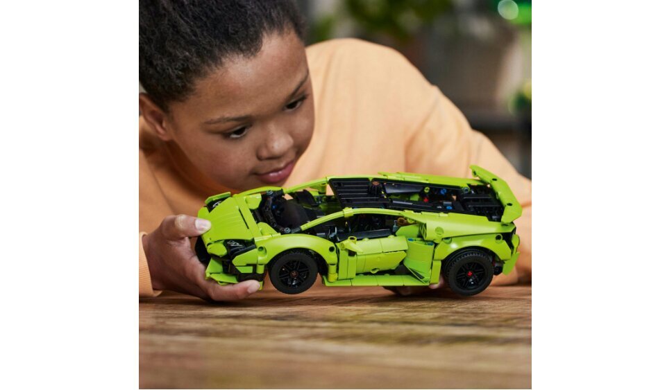 42161 LEGO® Lamborghini Huracan Tecnica un plīša spilvens Cat, 806 cena un informācija | Konstruktori | 220.lv