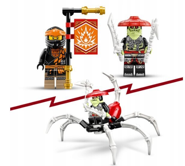 71782 LEGO® Ninjago Cole Earth Dragon EVO, 285 g. un dāvanu spilvens Cat, 50 cm цена и информация | Konstruktori | 220.lv