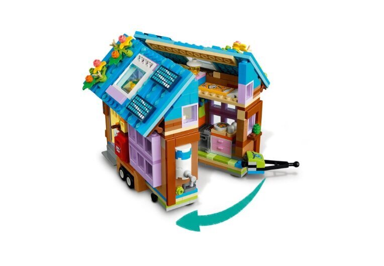 41735 LEGO® Friends pārvietojamā māja, 785 g un dāvanu spilvens Cat, 50 cm цена и информация | Konstruktori | 220.lv