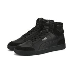 Puma Apavi Shuffle Mid Fur Flat Black 387609 01 387609 01/10.5 cena un informācija | Sporta apavi vīriešiem | 220.lv