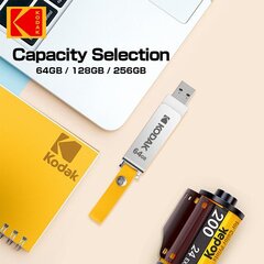 KODAK K133 Mini Metal USB3.1 Flash Drive 128GBK цена и информация | USB накопители | 220.lv