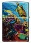 Šķiltavas Zippo 48780 Deep Sea Design cena un informācija | Šķiltavas un aksesuāri | 220.lv