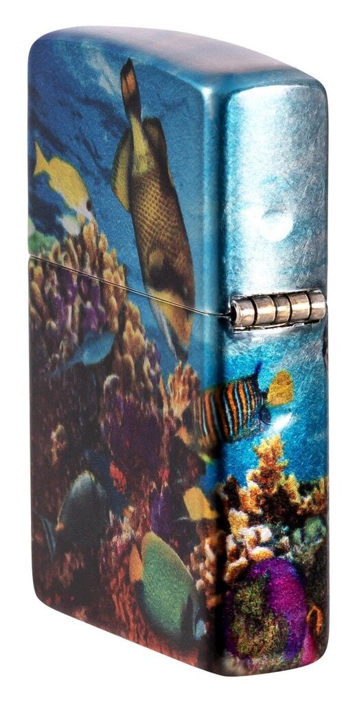 Šķiltavas Zippo 48780 Deep Sea Design cena un informācija | Šķiltavas un aksesuāri | 220.lv