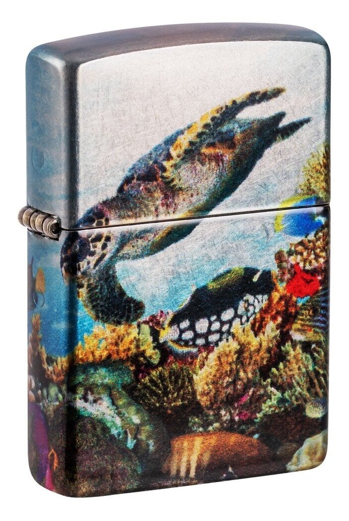 Šķiltavas Zippo 48780 Deep Sea Design cena un informācija | Šķiltavas un aksesuāri | 220.lv