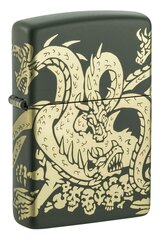 Šķiltavas Zippo 48907 Dragon Design cena un informācija | Šķiltavas un aksesuāri | 220.lv