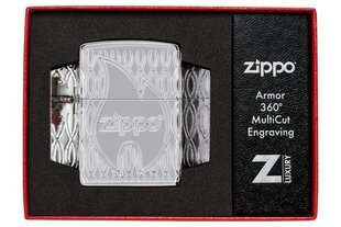 Šķiltavas Zippo 48838 Armor® Zippo Flame Design cena un informācija | Šķiltavas un aksesuāri | 220.lv