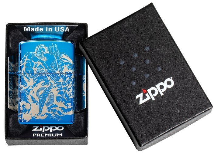 Šķiltavas Zippo 48787 Atlantis Design cena un informācija | Šķiltavas un aksesuāri | 220.lv