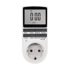 Timer on-off switch lcd digital цена и информация | Таймеры, термостаты | 220.lv