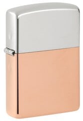 Зажигалка Zippo 48694 в биметаллическом корпусе цена и информация | Зажигалки и аксессуары | 220.lv