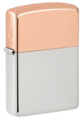 Зажигалка Zippo 48695 в биметаллическом корпусе цена и информация | Зажигалки и аксессуары | 220.lv