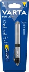 фонарь LED Varta Pen Light Ручка 3 Lm цена и информация | Фонари и прожекторы | 220.lv