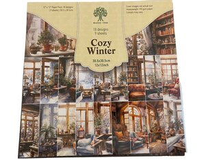 Бумага для скрапбукинга и открыток Cozy Winter цена и информация | Тетради и бумажные товары | 220.lv