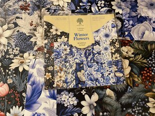 Бумага для скрапбукинга и открыток Winter Flowers цена и информация | Тетради и бумажные товары | 220.lv
