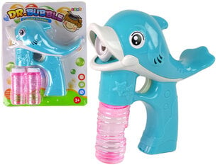 Ziepju burbuļu mašīna Lean Toys, zils cena un informācija | Ūdens, smilšu un pludmales rotaļlietas | 220.lv