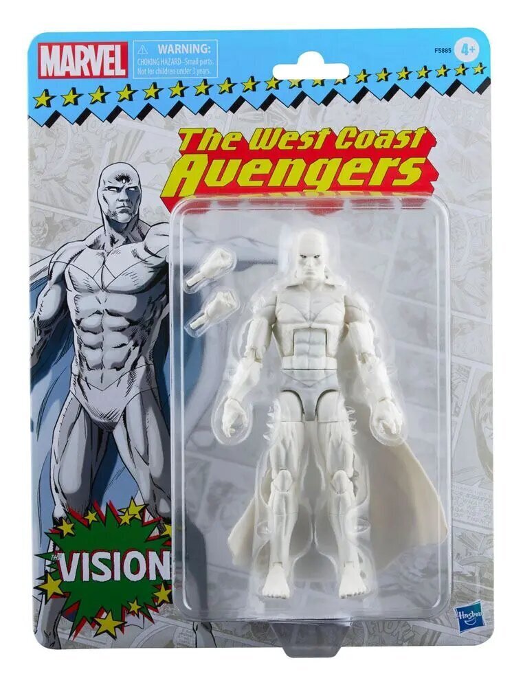 Figūra Marvel Legends Retro Collection Series 2022 Vision, 15 cm cena un informācija | Rotaļlietas zēniem | 220.lv