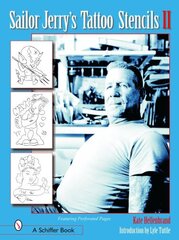 Sailor Jerry's Tattoo Stencils II cena un informācija | Mākslas grāmatas | 220.lv