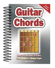 Guitar Chords: Easy-to-Use, Easy-to-Carry, One Chord on Every Page Revised edition цена и информация | Книги об искусстве | 220.lv