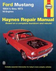 Ford Mustang, Mach 1, GT, Shelby, & Boss V-8 (1964-1973) Haynes Repair Manual (USA) cena un informācija | Ceļojumu apraksti, ceļveži | 220.lv