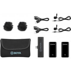 Boya wireless microphone BY-XM6-S6 цена и информация | Микрофоны | 220.lv