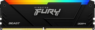 Kingston Fury Beast RGB (KF432C16BB2A/8) cena un informācija | Operatīvā atmiņa (RAM) | 220.lv