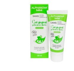 Organiskais gels smaganām zobu šķilšanās atvieglošanai ar kumelītēm un alveju Alphanova Bebe, 20 ml цена и информация | Косметика для мам и детей | 220.lv