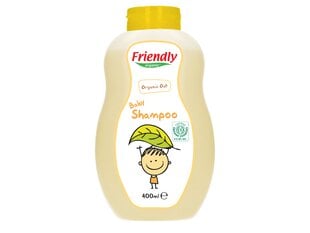 Organiskais gels matiem un ķermenim 2in1 bez ziepēm ar nomierinošu auzu ekstraktu Friendly Organic, 400 ml cena un informācija | Bērnu kosmētika, līdzekļi jaunajām māmiņām | 220.lv