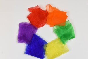 Цветные шарфы 12 шт. цена и информация | Аксессуары для детей  | 220.lv