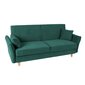 Dīvāns Rosanna, 199x81x86 cm, zaļš цена и информация | Dīvāni | 220.lv