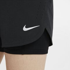 Sieviešu sporta šorti Nike Eclipse 2-In-1, melni цена и информация | Спортивная одежда для женщин | 220.lv