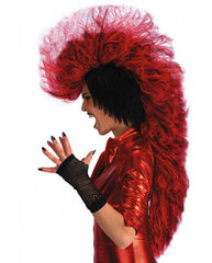 Panku parūka, sarkana цена и информация | Карнавальные костюмы, парики и маски | 220.lv
