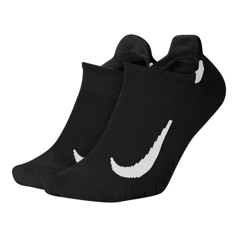 Vīriešu zeķes Nike Multiplier No Show 2 Pack SX7554010, melnas, 2 pāri цена и информация | Vīriešu zeķes | 220.lv