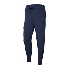 Vīriešu sporta bikses Nike NSW Tech Fleece Jogger M CU4495-410, zilas cena un informācija | Sporta apģērbs vīriešiem | 220.lv