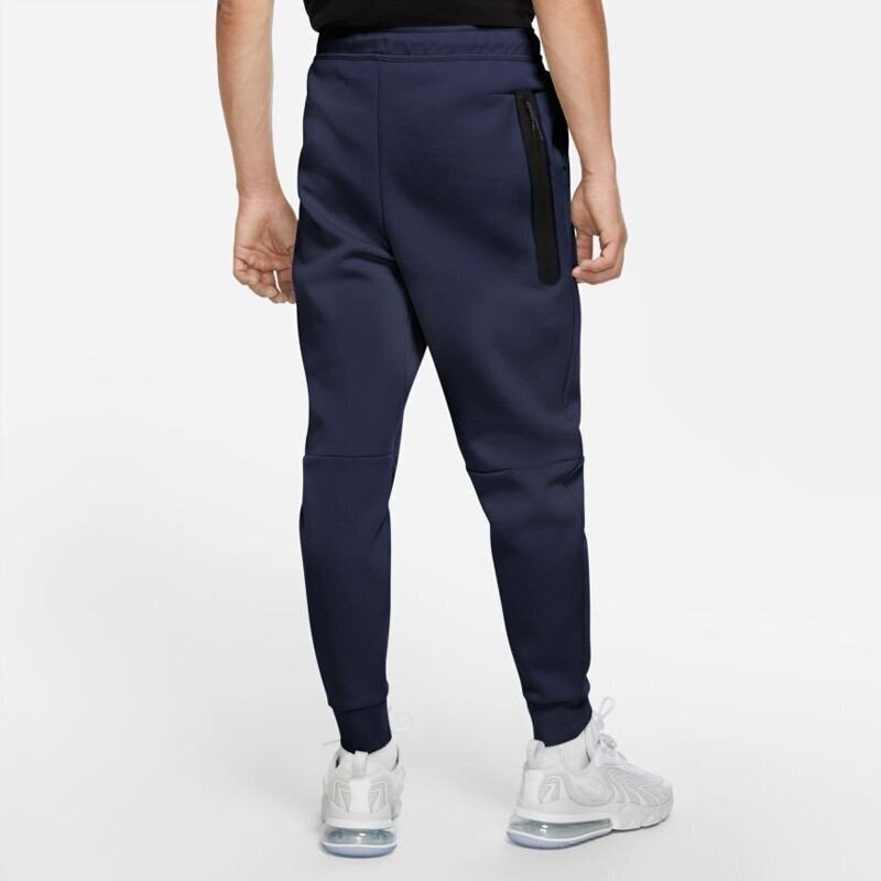 Vīriešu sporta bikses Nike NSW Tech Fleece Jogger M CU4495-410, zilas cena un informācija | Sporta apģērbs vīriešiem | 220.lv