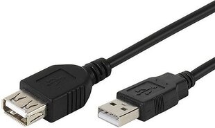 Vivanco, USB A, 1,8 m cena un informācija | Kabeļi un vadi | 220.lv