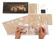 Koka konstruktor Ugears Hot Rod Furious Mouse, 207 gab. cena un informācija | Konstruktori | 220.lv