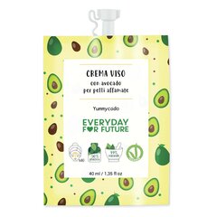 Ādu mitrinošs un barojošs sejas krēms Everyday For Future ar šī sviestu un avokado, 40 ml cena un informācija | Sejas maskas, acu maskas | 220.lv