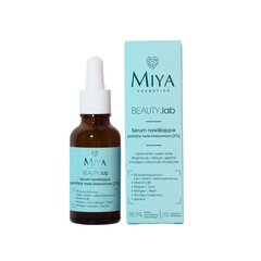 Mitrinošs pretgrumbu serums ar trīskāršu hialuronskābi Miya, 30 ml цена и информация | Сыворотки для лица, масла | 220.lv