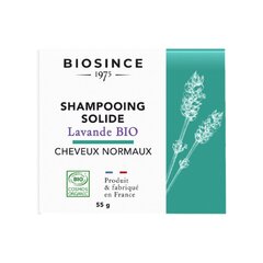 Натуральный твердый шампунь без пластика с лавандовой водой для нормальных волос Gravier Biosince 1974, 55 г цена и информация | Шампуни | 220.lv
