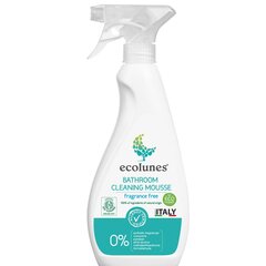 Friendly Organic Ecolunes tīrīšanas putas vannas istabai bez smaržas, 500 ml cena un informācija | Tīrīšanas līdzekļi | 220.lv