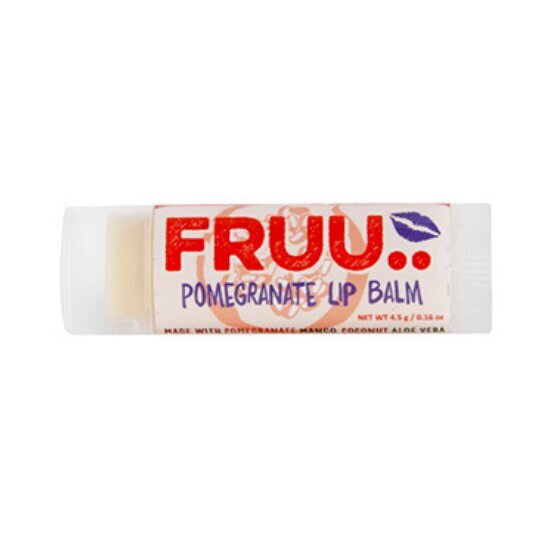 Vegānisks lūpu balzams ar granātābolu garšu Fruu, 4,5 g цена и информация | Lūpu krāsas, balzāmi, spīdumi, vazelīns | 220.lv