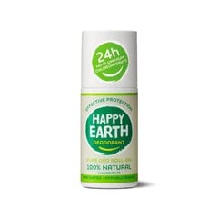 Натуральный шариковый дезодорант без запаха для чувствительной кожи Happy Earth 100% , 75мл цена и информация | Дезодоранты | 220.lv