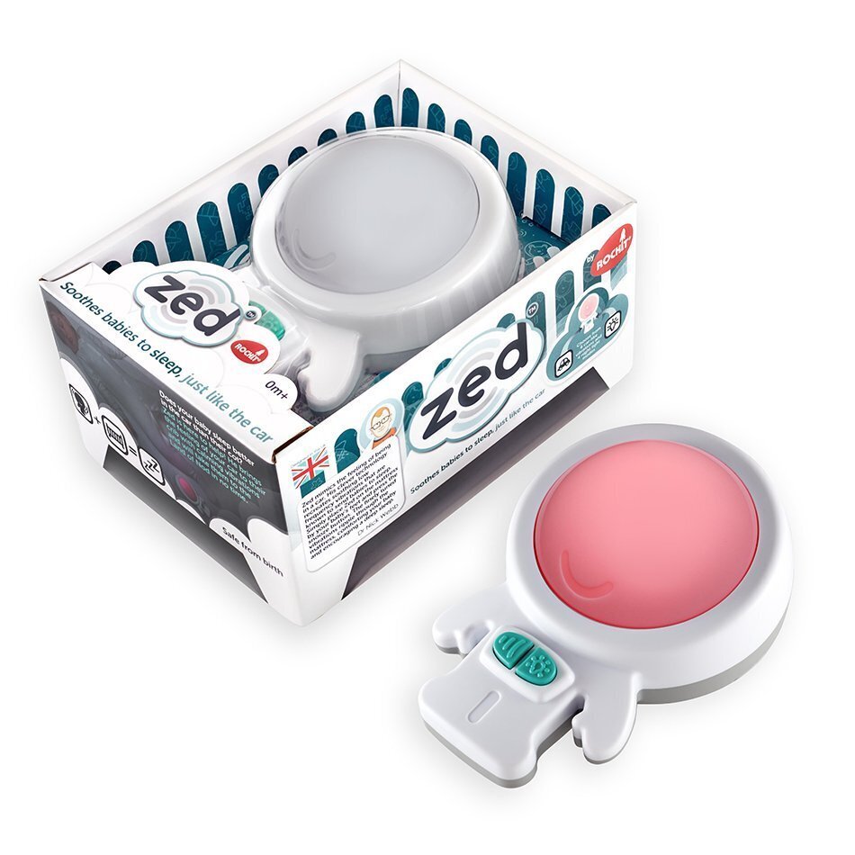 Automašīnas skaņas/vibrācijas simulators bērnu gultiņai Rockit Zed Baby Sleep цена и информация | Rotaļlietas zīdaiņiem | 220.lv