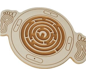 Koka labirinta/balansēšanas disks Gugi цена и информация | Развивающие игрушки | 220.lv