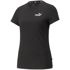 Puma t-krekls sievietēm ESS+ 84833101, melns цена и информация | Женские футболки | 220.lv