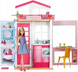 Leļļu māja Barbie, rozā цена и информация | Игрушки для девочек | 220.lv