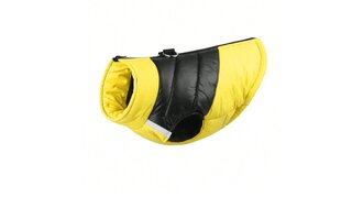 Куртка для домашнего питомца, 39x42x50 см, желто-черная цена и информация | Одежда для собак | 220.lv