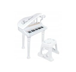 Multimediju klavieres ar mikrofonu AIG baltas cena un informācija | Attīstošās rotaļlietas | 220.lv