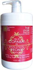 Matu maska Peonijas Radiance Cosmofarma 500 ml цена и информация | Средства для укрепления волос | 220.lv