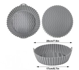 Силиконовая форма для фритюрницы с горячим воздухом цена и информация | Формы, посуда для выпечки | 220.lv