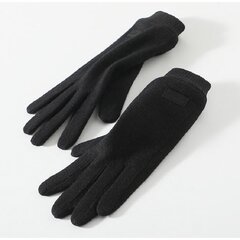 Теплые универсальные зимние перчатки C12308030-4, черные цена и информация | Женские перчатки | 220.lv